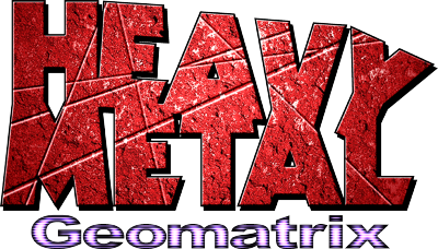 Heavy Metal Geomatrix logo for Sega Dreamcast